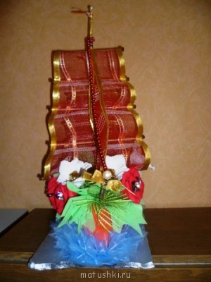 Конфетные букеты: обещанный мастер-класс по тюльпанам, стр 3 - P1090229.JPG