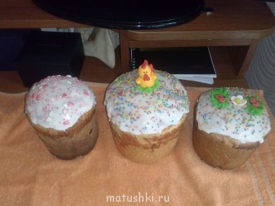 Куличи Выпекаем, украшаем, на стол подаем  - CAM00109[1].jpg