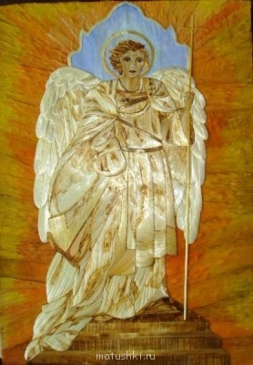Рукодельные флудилки - архангел Михаил.Врата рая.JPG