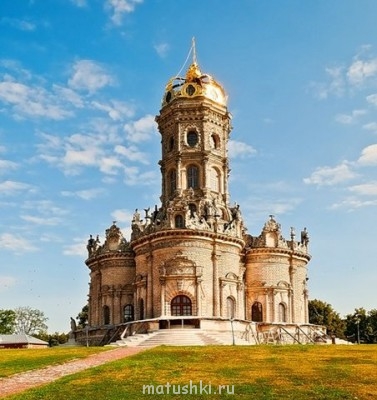 Церковь Знамения Пресвятой Богородицы, с. Дубровицы, Подольского района. Необыкновенная красота!