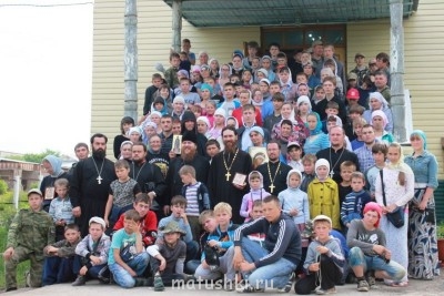 Это после литургии всеми дружинами.