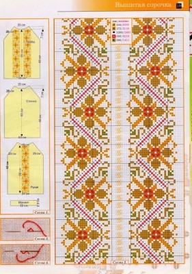 Вышиванка. Схемы. Выкройка. - 3f7d1e74cac4.jpg