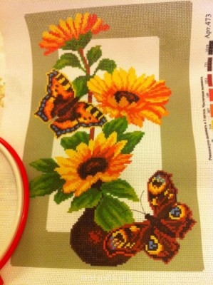 новая вышивка