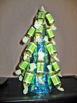 Конфетные букеты: обещанный мастер-класс по тюльпанам, стр 3 - ёлочка ред.JPG