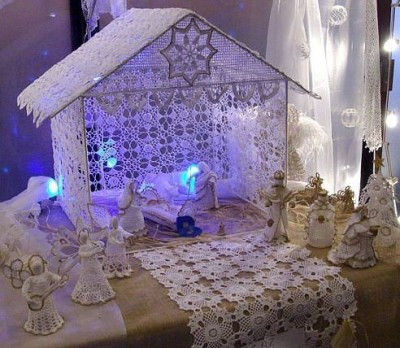 Подготовка к Рождеству Христову - вязаный вертеп.jpeg