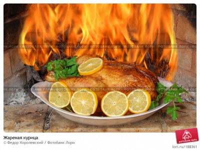 Очень вкусная "постовая"курочка