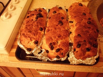 Рождественский штоллен. Печем вместе:  - PC248074.JPG