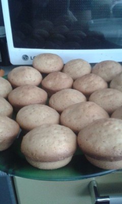 Это кексики по первому рецепту