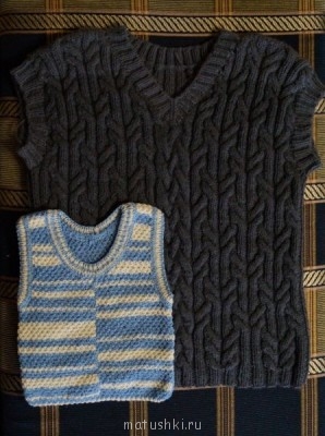 Вязание спицами-2 - Жилеты.jpg