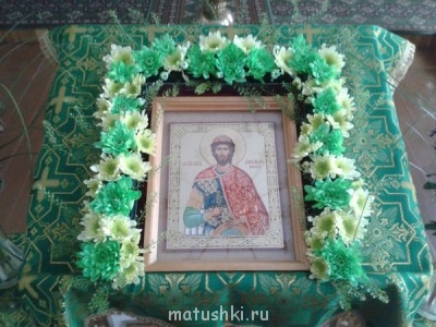 научите украшать иконы цветами - 20131205_151429.jpg