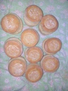 Наши первые просфоры.