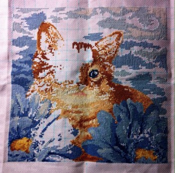 Так выглядит моя вышивка на сегодняшний день