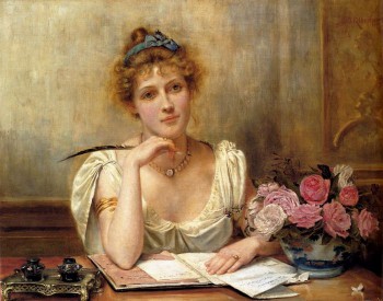 Друзья по переписке - penning-a-letter-by-george-goodwin-kilburne.jpg