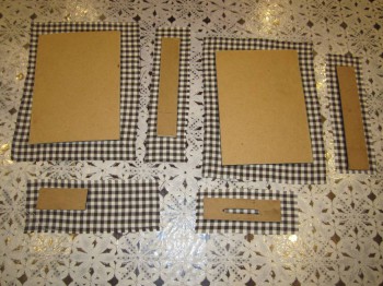 Детали из основной ткани вырезала с припусками